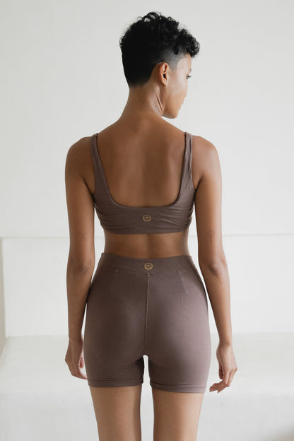 INEZ BAMBOO BRALETTE Taupe